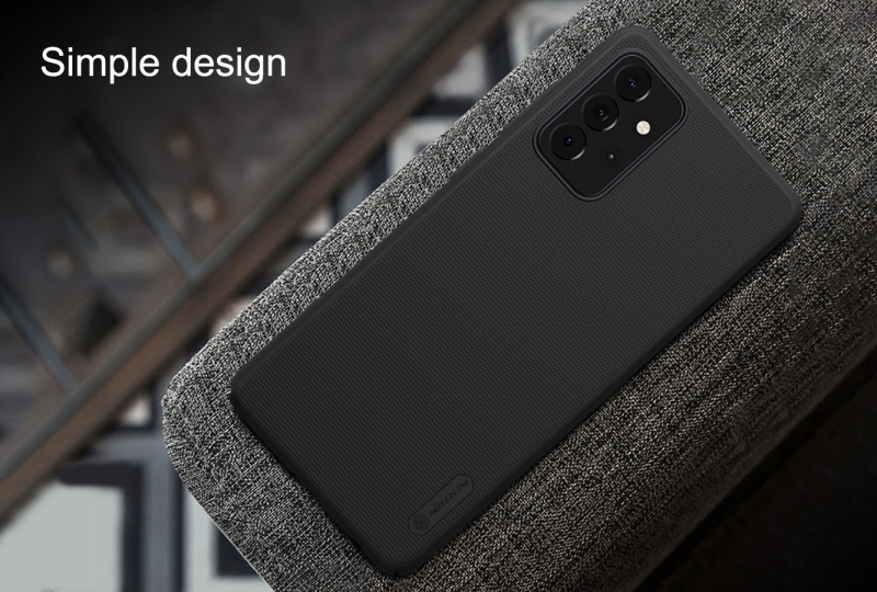 Ốp Lưng Samsung Galaxy A72 Hiệu Nillkin Dạng Sần Cứng có bề mặt được sử dụng vật liệu PC không ảnh hưởng môi trường, có tính năng chống mài mòn, chống trượt, chống bụi, chống vân tay và dễ dàng vệ sinh